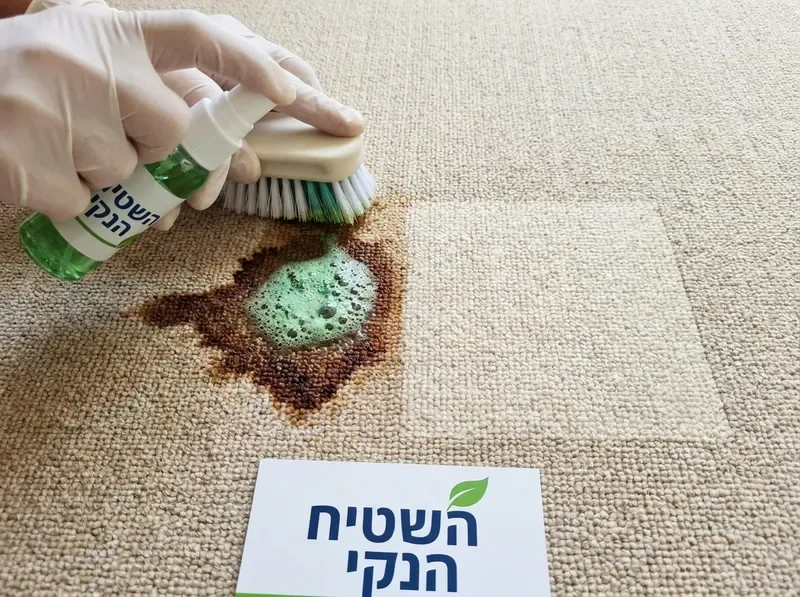טיפול בכתמים וריחות בשטיחים