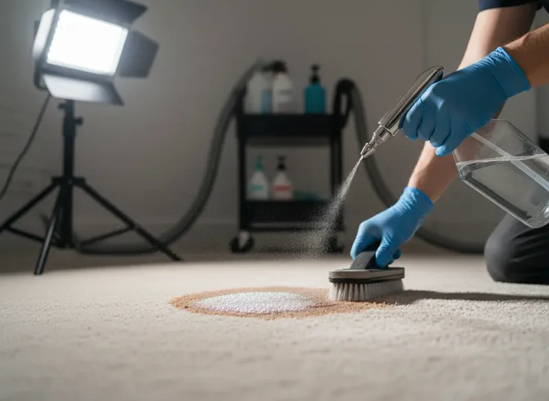 טיפול בכתמים על שטיחים