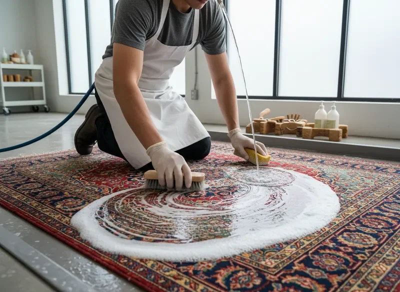 טיפול בשטיחים עדינים